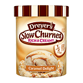 Edy's Slow Churned Caramel Delight Light Ice Cream Full-Size Picture